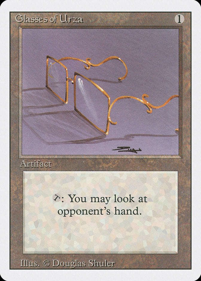 Glasses of Urza [Revised Edition] - Magic: The Gathering - Card Brawlers | Quebec | Canada |