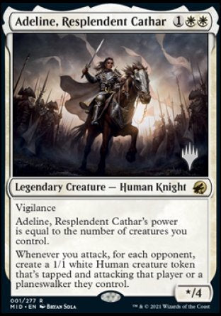 Adeline, Resplendent Cathar (Promo Pack) [Innistrad: Midnight Hunt Promos] - Magic: The Gathering - Card Brawlers | Quebec | Canada |