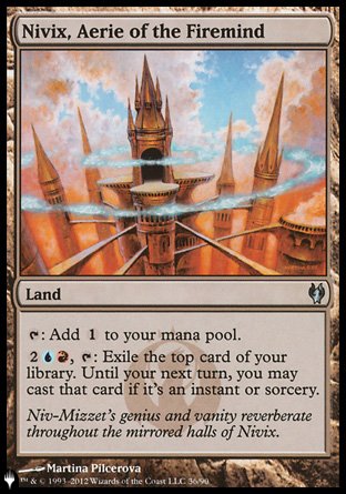 Nivix, Aerie of the Firemind [The List] - Magic: The Gathering - Card Brawlers | Quebec | Canada |
