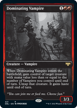 Dominating Vampire [Innistrad: Double Feature] - Magic: The Gathering - Card Brawlers | Quebec | Canada |
