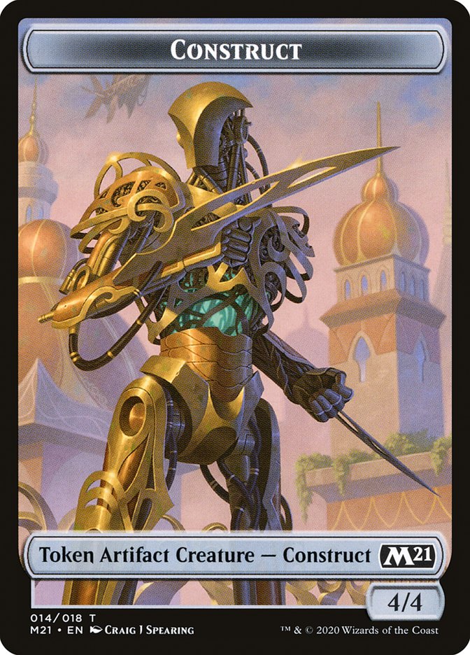 Construct Token [Core Set 2021 Tokens] - Magic: The Gathering - Card Brawlers | Quebec | Canada |