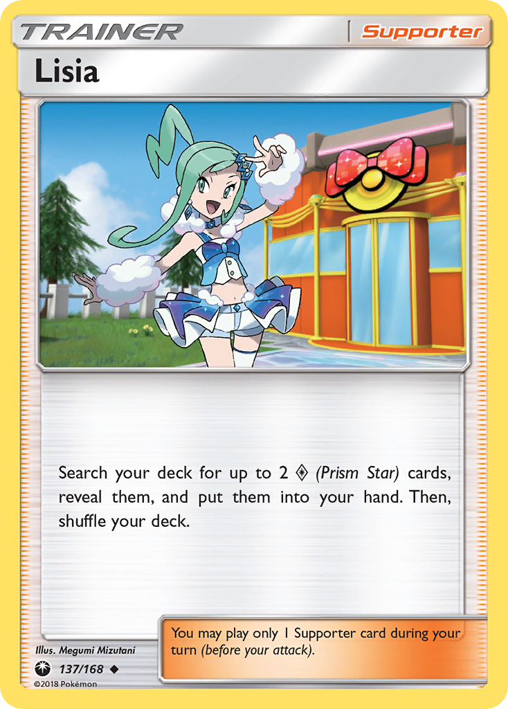Lisia (137/168) [Sun & Moon: Celestial Storm] - Pokémon - Card Brawlers | Quebec | Canada |