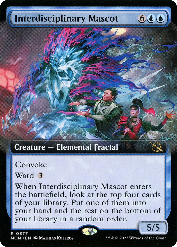 Interdisciplinary Mascot (Extended Art) [March of the Machine] - Magic: The Gathering - Card Brawlers | Quebec | Canada |