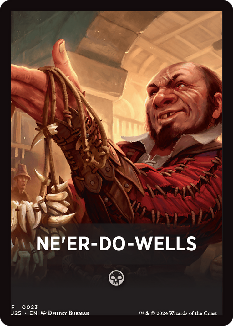 Ne'er-Do-Wells Theme Card [Foundations Jumpstart Front Cards] - Magic: The Gathering - Card Brawlers | Quebec | Canada |