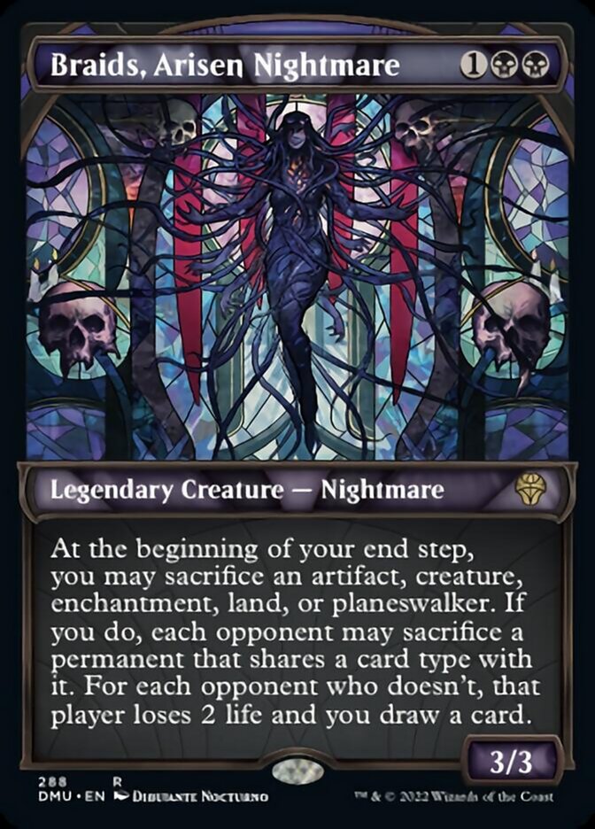 Braids, Arisen Nightmare (Showcase) [Dominaria United] - Magic: The Gathering - Card Brawlers | Quebec | Canada |