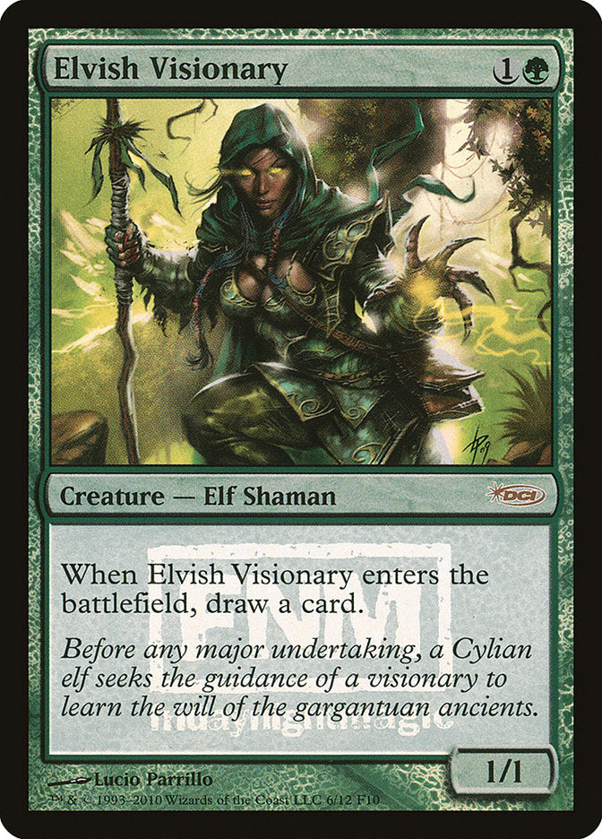 Elvish Visionary [Friday Night Magic 2010] - Magic: The Gathering - Card Brawlers | Quebec | Canada |