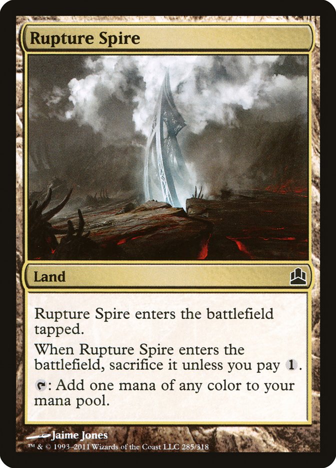 Rupture Spire [Commander 2011] - Magic: The Gathering - Card Brawlers | Quebec | Canada |