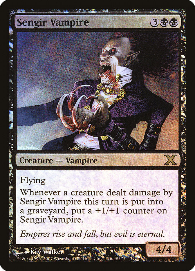 Sengir Vampire (Premium Foil) [Tenth Edition] - Magic: The Gathering - Card Brawlers | Quebec | Canada |