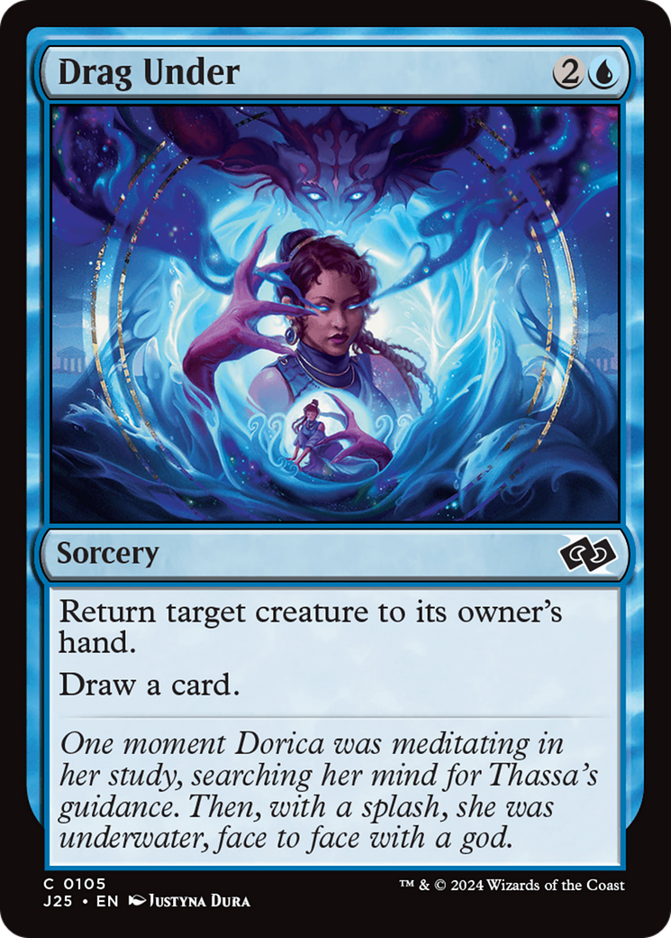 Drag Under [Foundations Jumpstart] - Magic: The Gathering - Card Brawlers | Quebec | Canada |