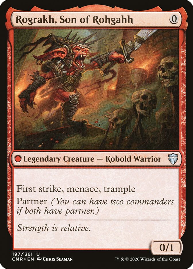 Rograkh, Son of Rohgahh [Commander Legends] - Magic: The Gathering - Card Brawlers | Quebec | Canada |