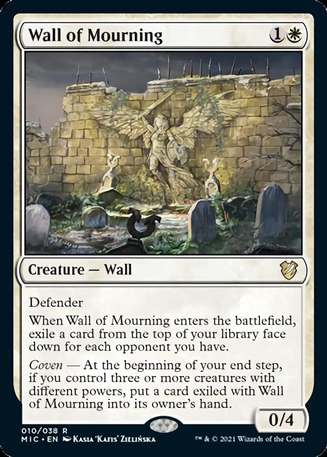 Wall of Mourning [Innistrad: Midnight Hunt Commander] - Magic: The Gathering - Card Brawlers | Quebec | Canada |