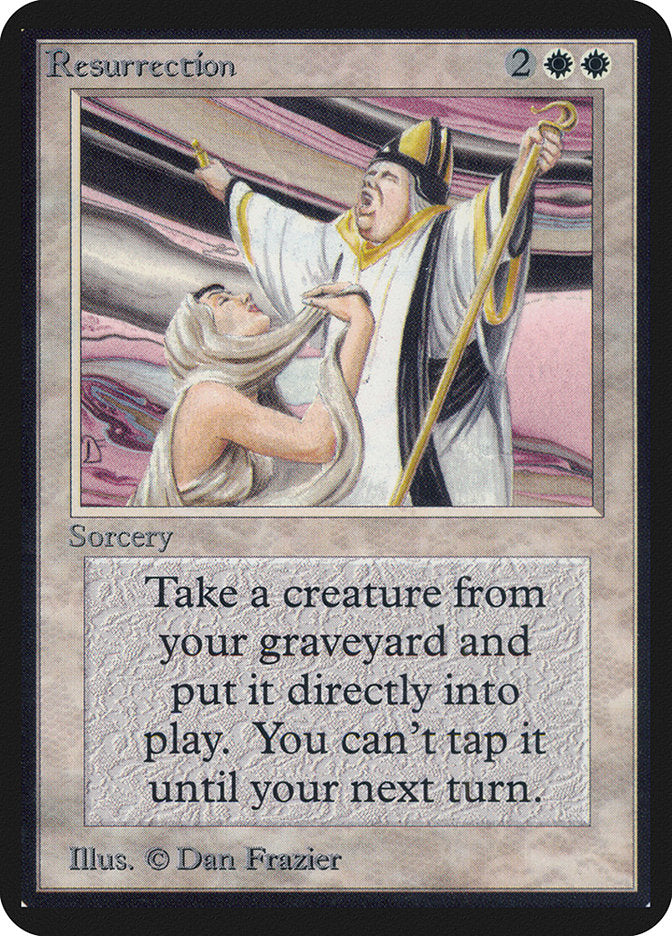 Resurrection [Alpha Edition] - Magic: The Gathering - Card Brawlers | Quebec | Canada |
