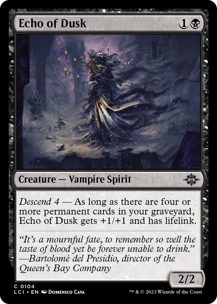 Echo of Dusk [The Lost Caverns of Ixalan] - Magic: The Gathering - Card Brawlers | Quebec | Canada |