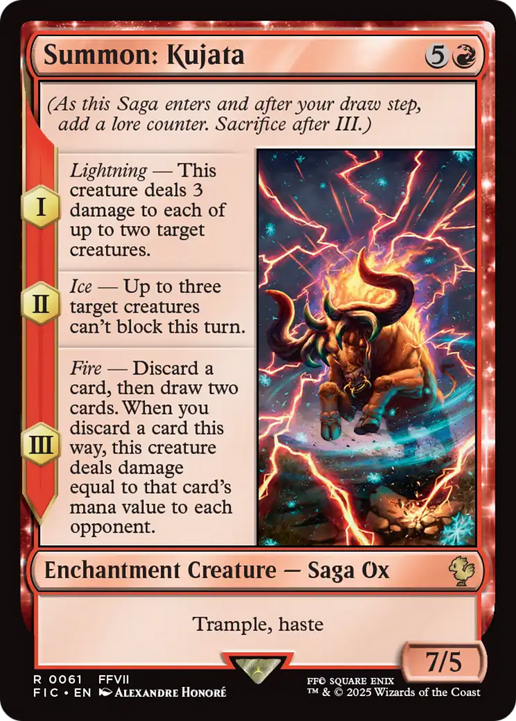 Summon: Kujata [FINAL FANTASY Commander] - Magic: The Gathering - Card Brawlers | Quebec | Canada |