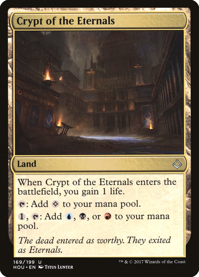 Crypt of the Eternals [Hour of Devastation] - Magic: The Gathering - Card Brawlers | Quebec | Canada |