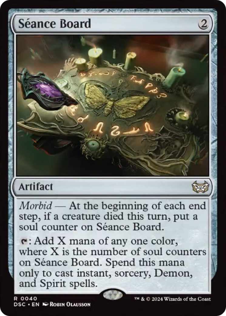 Seance Board [Duskmourn: House of Horror Commander] - Magic: The Gathering - Card Brawlers | Quebec | Canada |