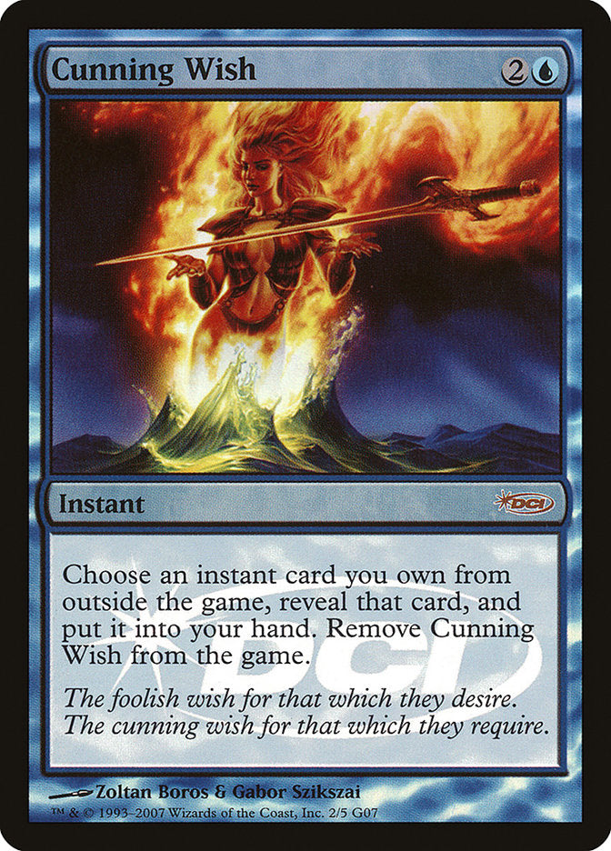 Cunning Wish [Judge Gift Cards 2007] - Magic: The Gathering - Card Brawlers | Quebec | Canada |