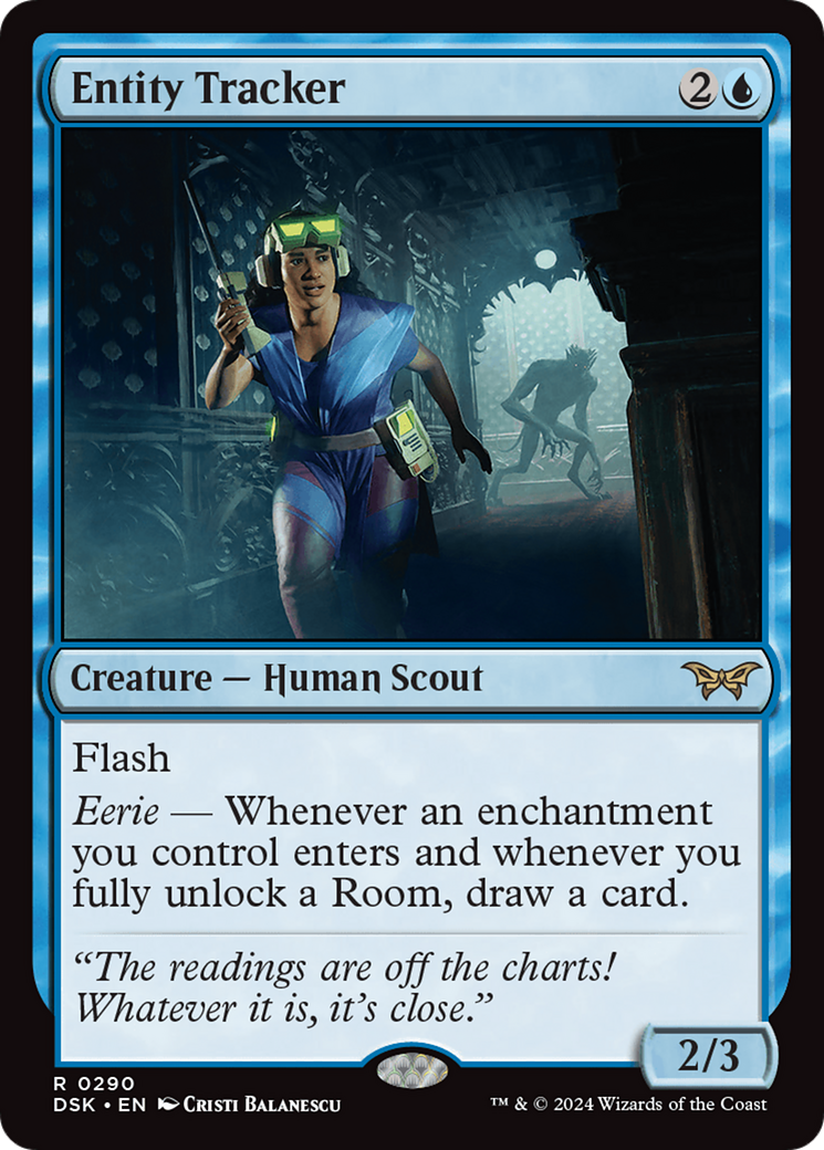 Entity Tracker (0290) [Duskmourn: House of Horror] - Magic: The Gathering - Card Brawlers | Quebec | Canada |