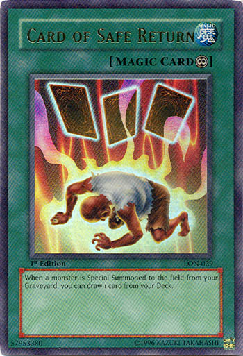 Card of Safe Return [LON-029] Ultra Rare - Yu-Gi-Oh! - Card Brawlers | Quebec | Canada |