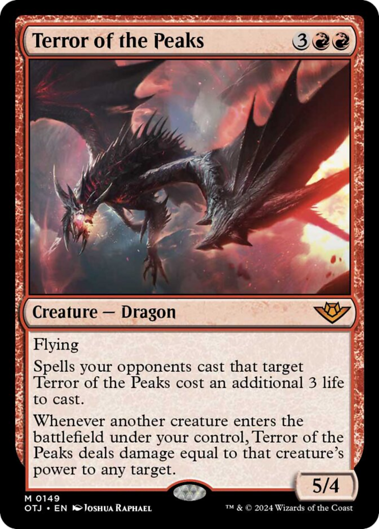 Terror of the Peaks [Outlaws of Thunder Junction] - Magic: The Gathering - Card Brawlers | Quebec | Canada |