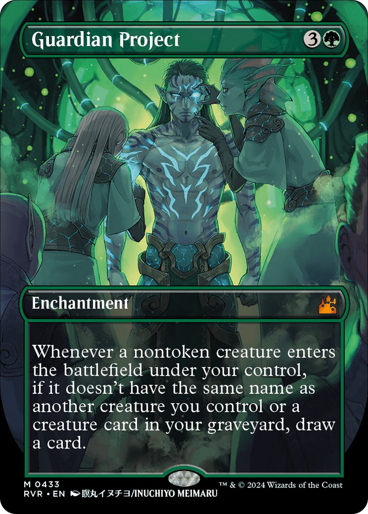 Guardian Project (Anime Borderless) [Ravnica Remastered] - Magic: The Gathering - Card Brawlers | Quebec | Canada |