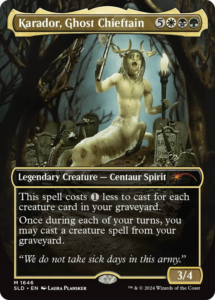 Karador, Ghost Chieftain [Secret Lair Drop Series] - Magic: The Gathering - Card Brawlers | Quebec | Canada |