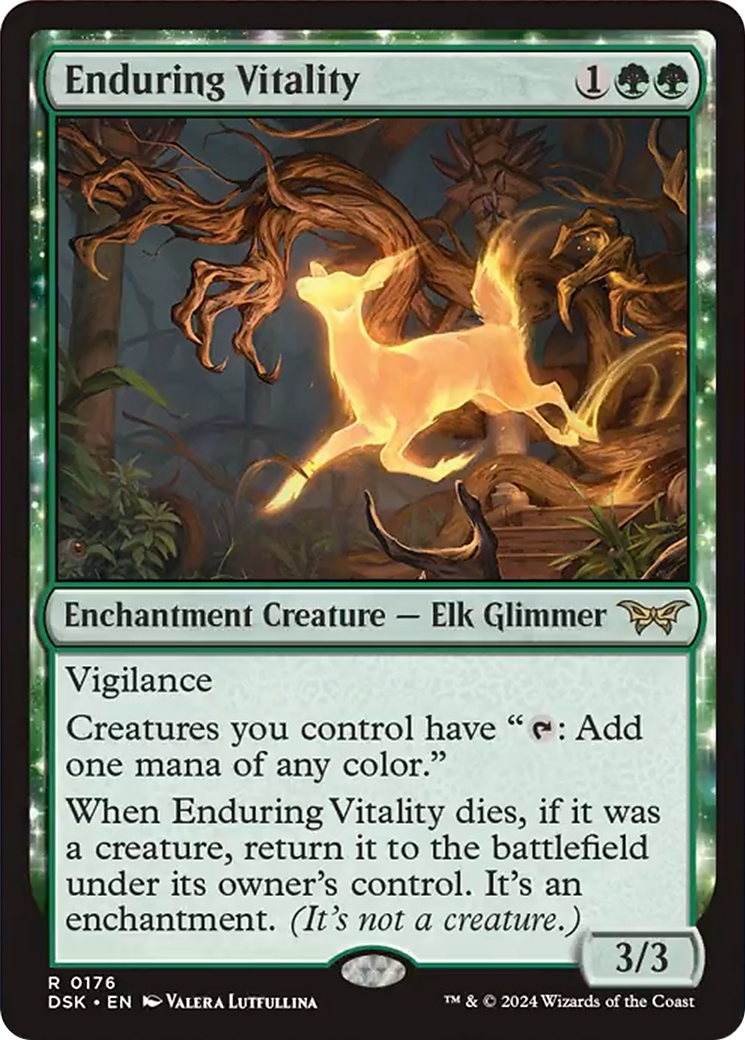 Enduring Vitality [Duskmourn: House of Horror] - Magic: The Gathering - Card Brawlers | Quebec | Canada |