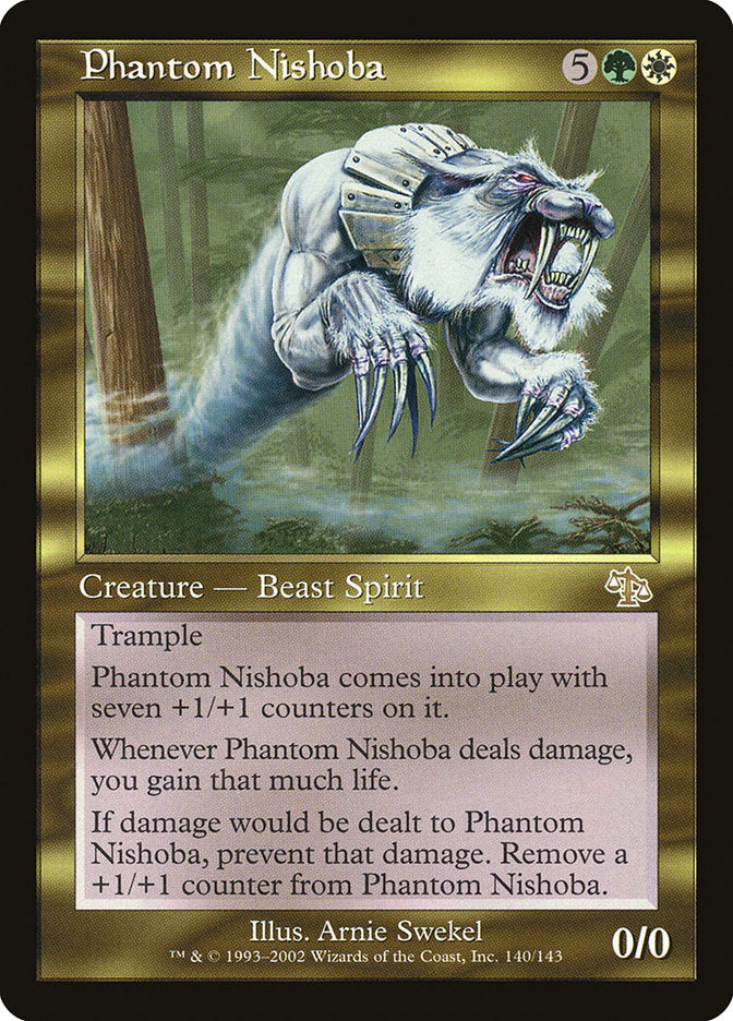 Phantom Nishoba [Judgment] - Magic: The Gathering - Card Brawlers | Quebec | Canada |