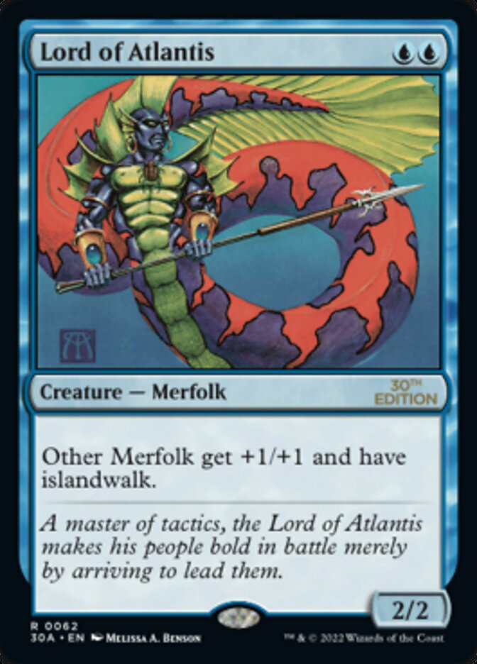 Lord of Atlantis [30th Anniversary Edition] - Magic: The Gathering - Card Brawlers | Quebec | Canada |
