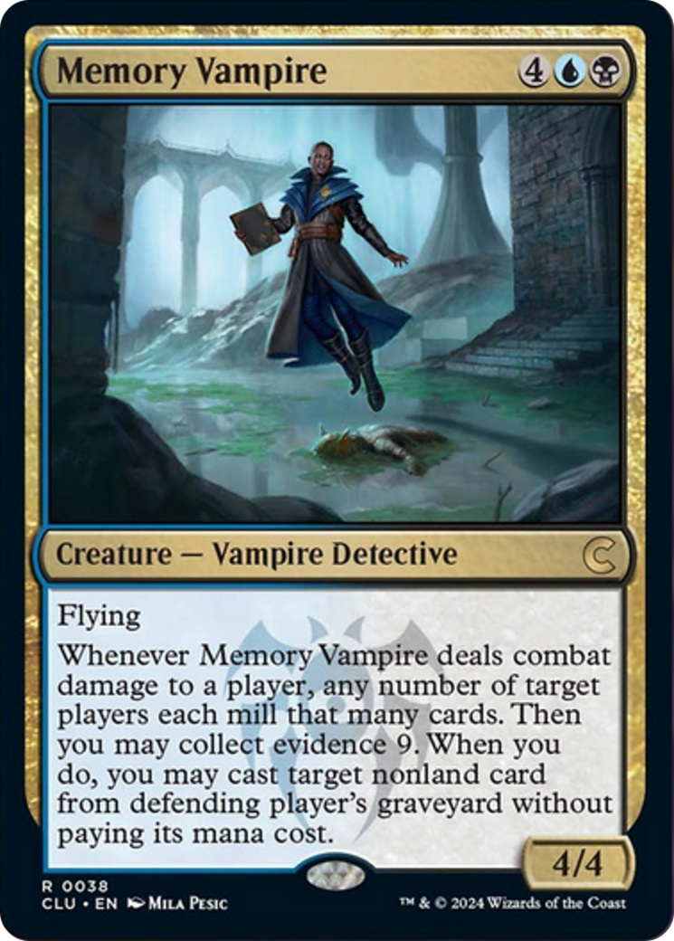 Memory Vampire [Ravnica: Clue Edition] - Magic: The Gathering - Card Brawlers | Quebec | Canada |