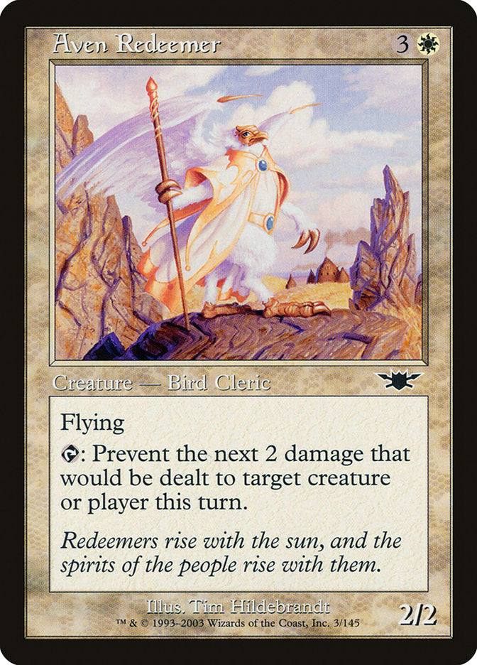 Aven Redeemer [Legions] - Magic: The Gathering - Card Brawlers | Quebec | Canada |