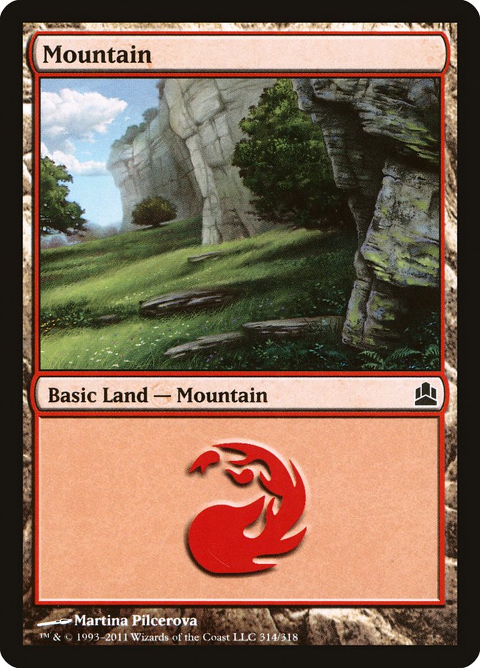 Mountain (314) [Commander 2011] - Magic: The Gathering - Card Brawlers | Quebec | Canada |