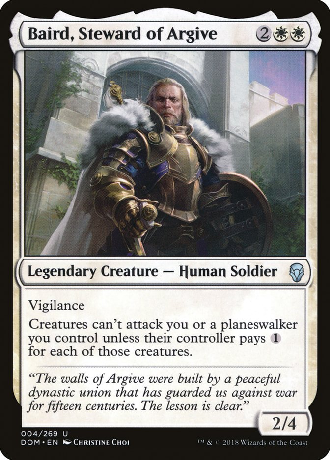 Baird, Steward of Argive [Dominaria] - Magic: The Gathering - Card Brawlers | Quebec | Canada |