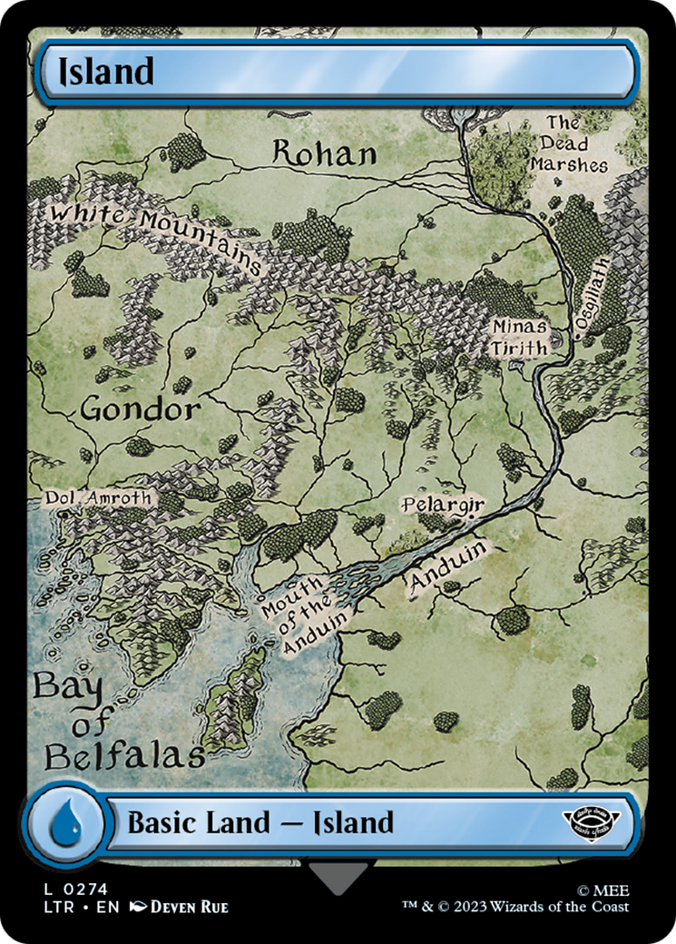 Island (274) [The Lord of the Rings: Tales of Middle-Earth] - Magic: The Gathering - Card Brawlers | Quebec | Canada |