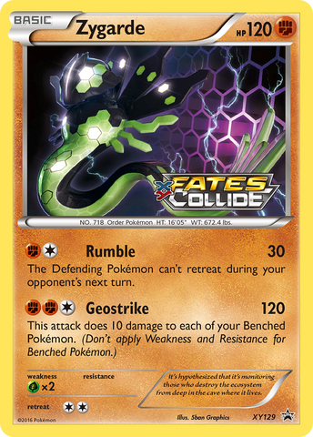 Zygarde (XY129) [XY : Promos Black Star] 