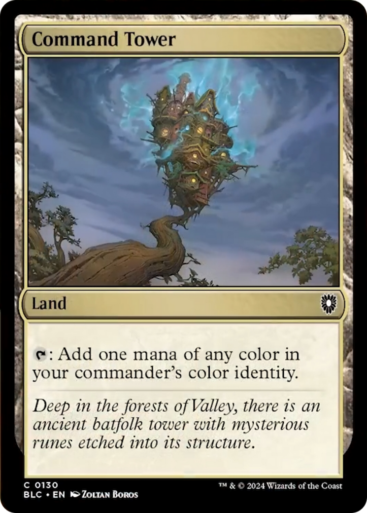 Command Tower [Bloomburrow Commander] - Magic: The Gathering - Card Brawlers | Quebec | Canada |