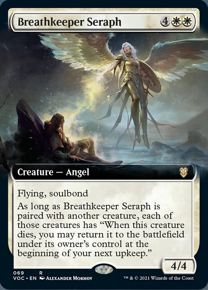 Breathkeeper Seraph (Extended Art) [Innistrad: Crimson Vow Commander] - Magic: The Gathering - Card Brawlers | Quebec | Canada |