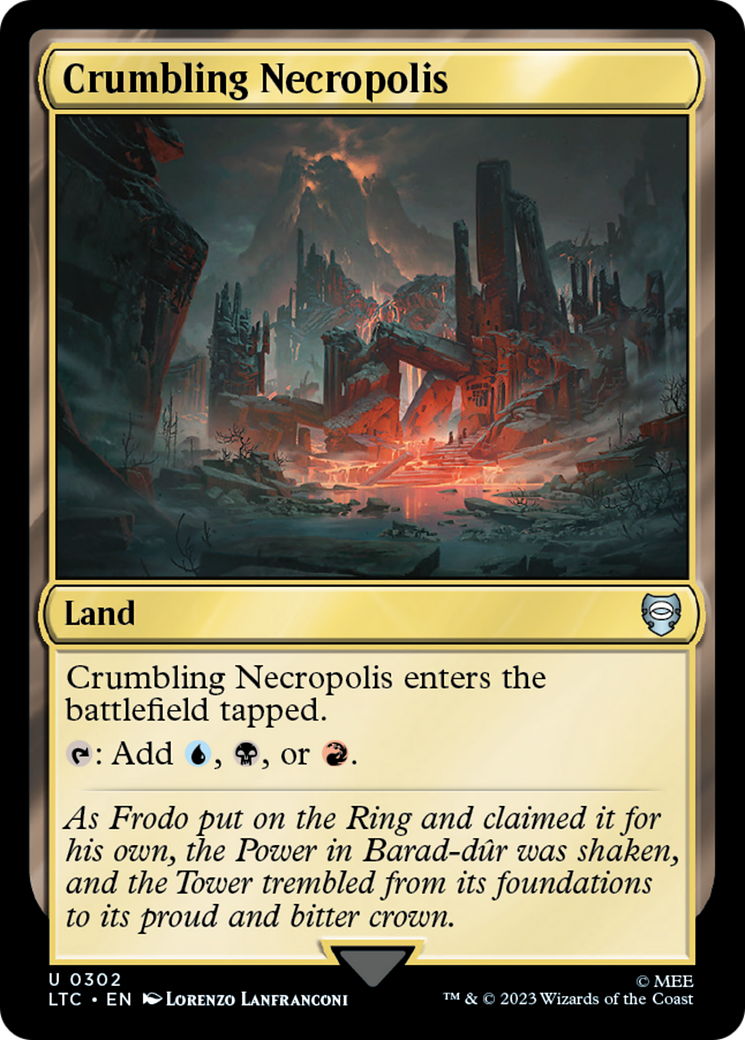Crumbling Necropolis [The Lord of the Rings: Tales of Middle-Earth Commander] - Magic: The Gathering - Card Brawlers | Quebec | Canada |