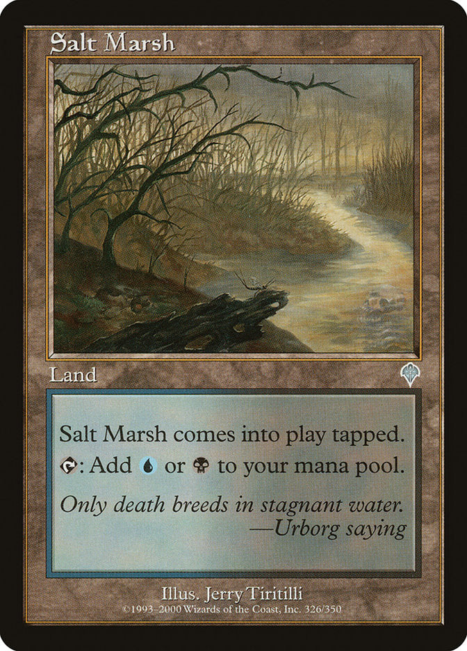 Salt Marsh [Invasion] - Magic: The Gathering - Card Brawlers | Quebec | Canada |