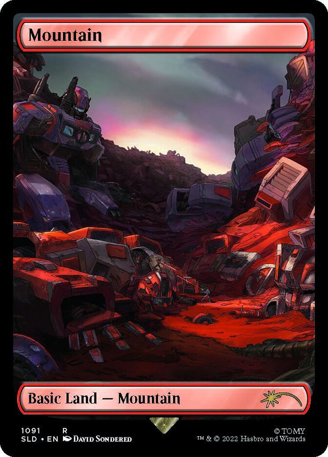 Mountain (1091) [Secret Lair Drop Series] - Magic: The Gathering - Card Brawlers | Quebec | Canada |