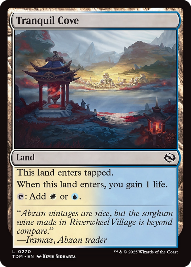Tranquil Cove [Tarkir: Dragonstorm] - Magic: The Gathering - Card Brawlers | Quebec | Canada |