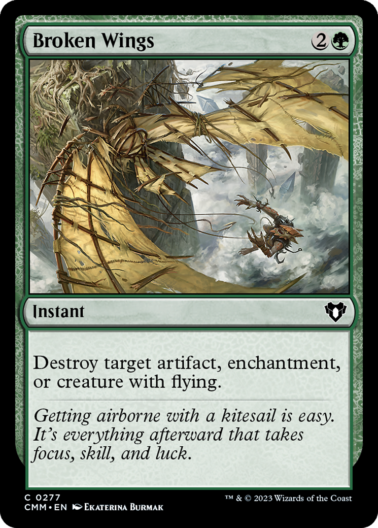 Broken Wings [Commander Masters] - Magic: The Gathering - Card Brawlers | Quebec | Canada |