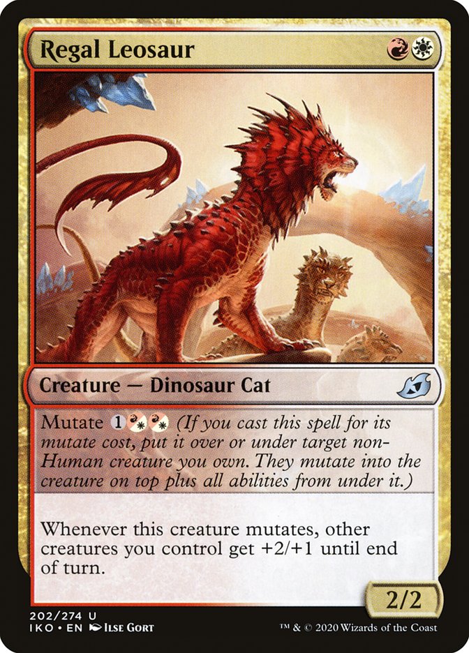 Regal Leosaur [Ikoria: Lair of Behemoths] - Magic: The Gathering - Card Brawlers | Quebec | Canada |