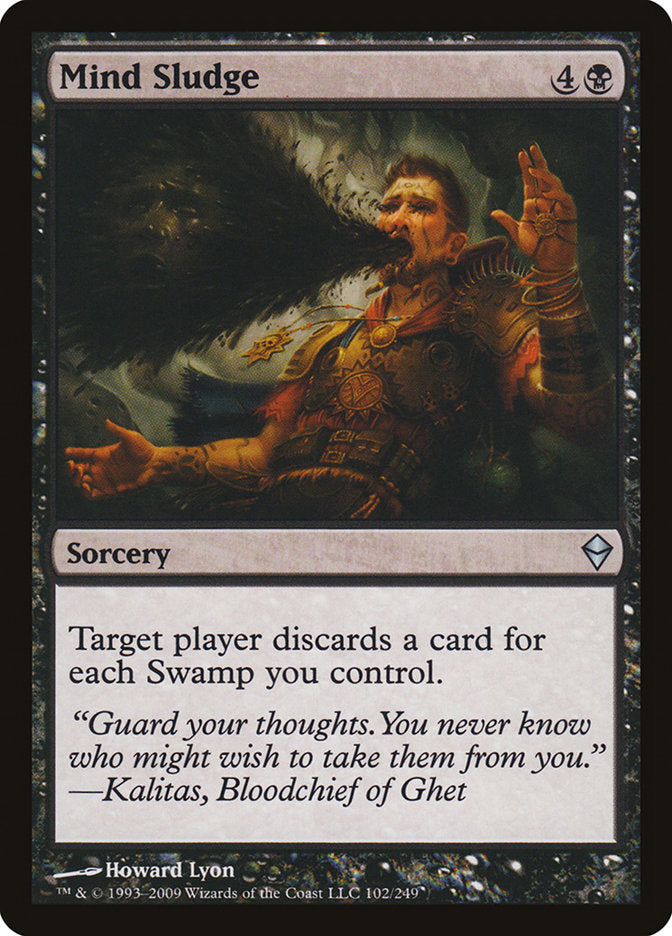 Mind Sludge [Zendikar] - Magic: The Gathering - Card Brawlers | Quebec | Canada |