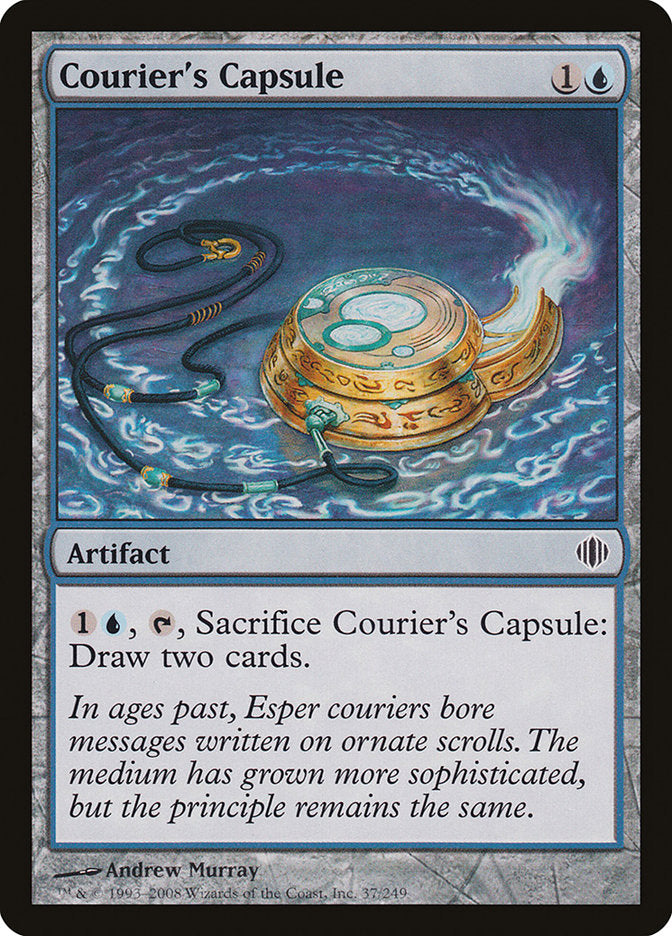 Courier's Capsule [Shards of Alara] - Magic: The Gathering - Card Brawlers | Quebec | Canada |