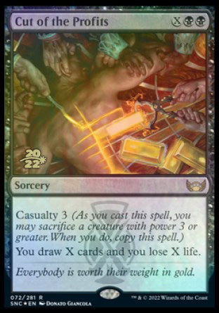 Cut of the Profits [Streets of New Capenna Prerelease Promos] - Magic: The Gathering - Card Brawlers | Quebec | Canada |
