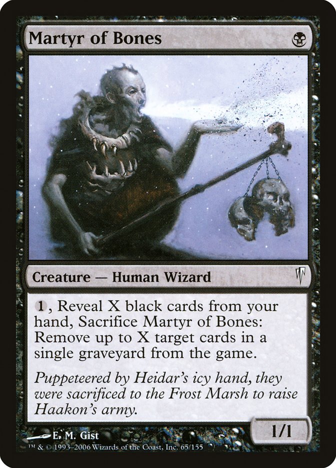 Martyr of Bones [Coldsnap] - Magic: The Gathering - Card Brawlers | Quebec | Canada |