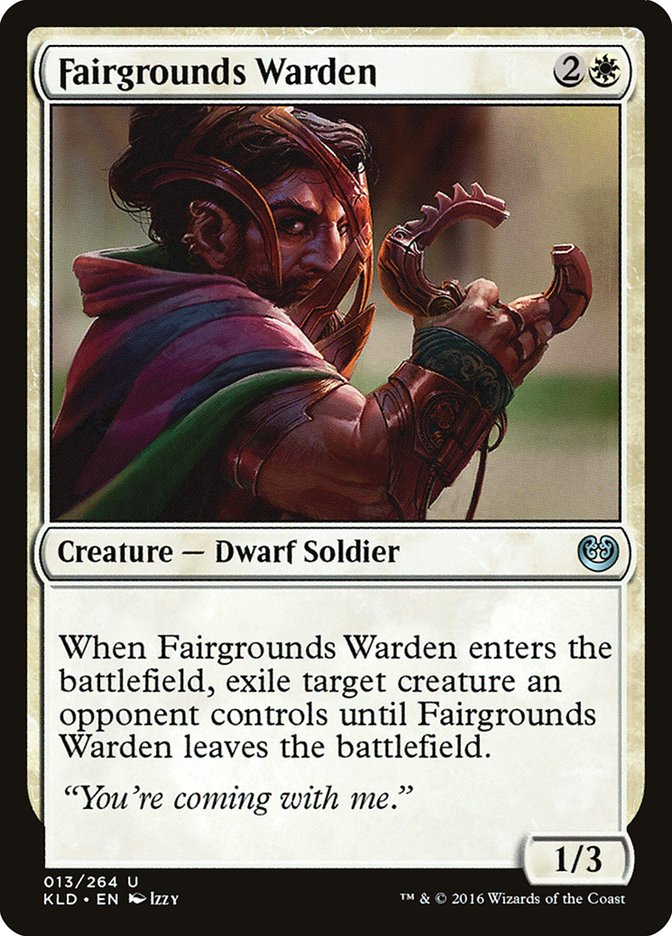 Fairgrounds Warden [Kaladesh] - Magic: The Gathering - Card Brawlers | Quebec | Canada |