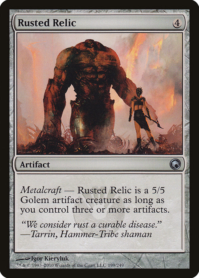 Rusted Relic [Scars of Mirrodin] - Magic: The Gathering - Card Brawlers | Quebec | Canada |