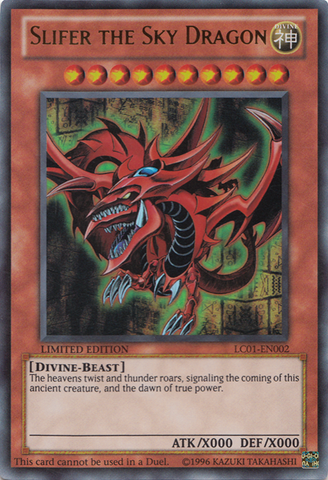 Slifer the Sky Dragon [LC01-EN002] Ultra Rare - Yu-Gi-Oh! - Card Brawlers | Quebec | Canada |